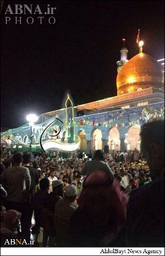 جشن عید غدیر در حرم حضرت زینب(س) + تصاویر